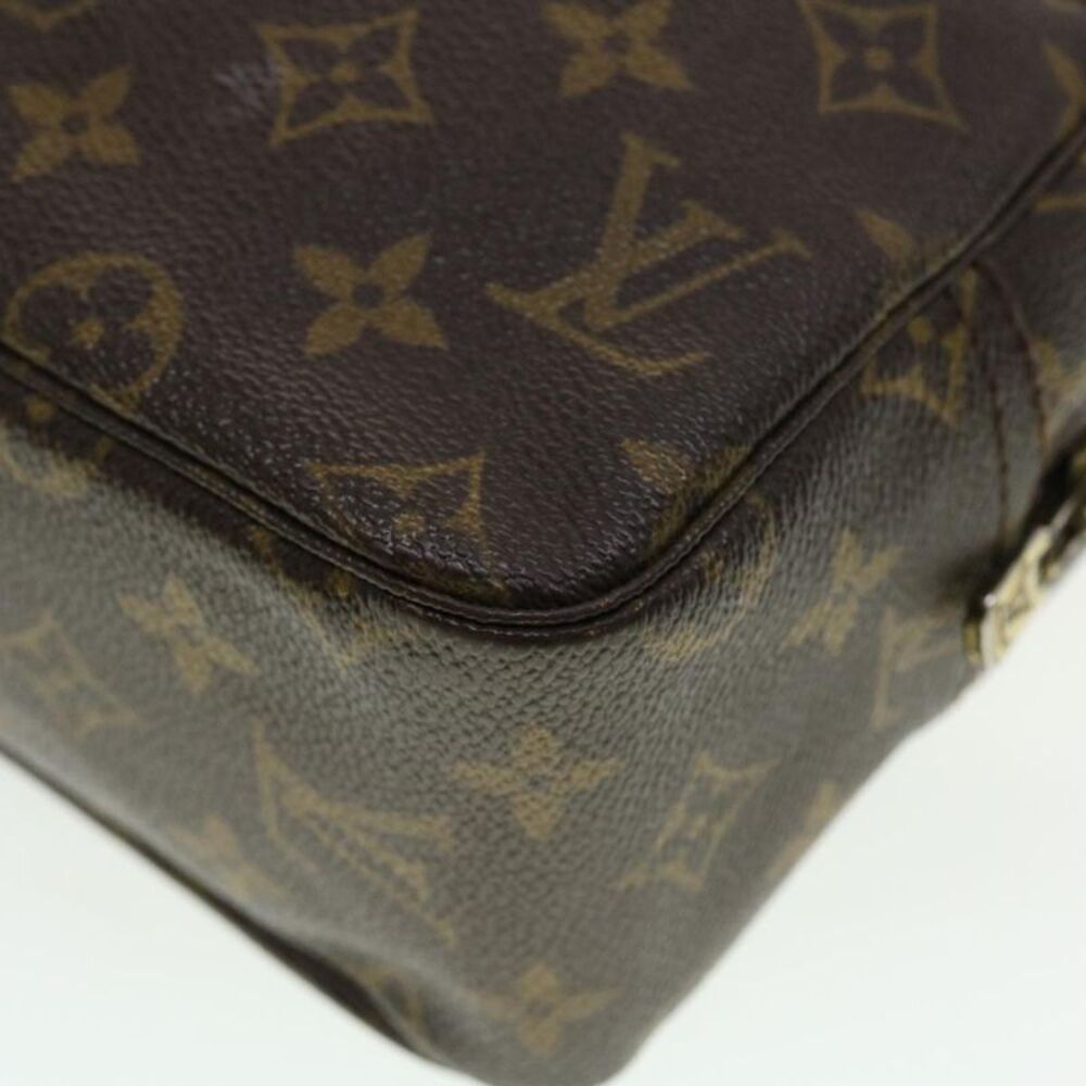 Pre Loved LOUIS VUITTON Monogram Trousse Toilette 28 Clutch Bag M47522 LV Auth - Picture 7 of 10